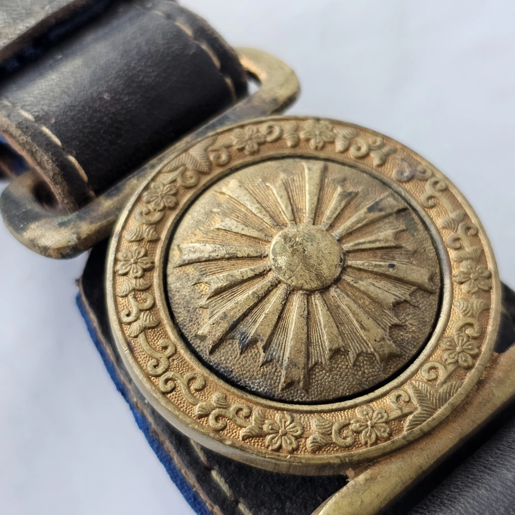 Cinto de espada Oficial Exército Japão Segunda Guerra WW2