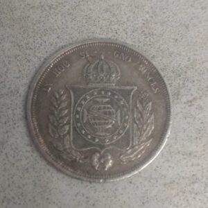500 Réis Império do Brazil 1861