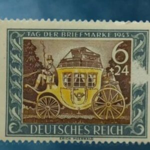 Selo Alemão Deutsches Reich 1943